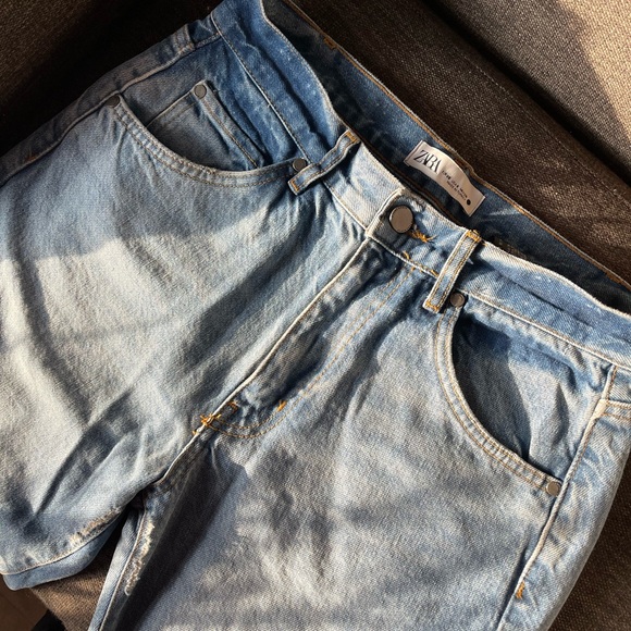 Zara Straight Leg Size US 6 Short Length RN 77302 - Picture 6 of 7